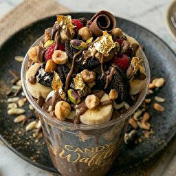 Oreo Waffle Premium Cup